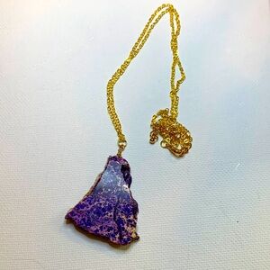 Handmade dyed imperial jasper Necklace